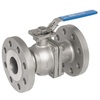 Ball valve Type: 7297 Stainless steel/TFM 1600/FPM (FKM) Full bore Fire safe Handle Class 300 Flange 1/2" (15)